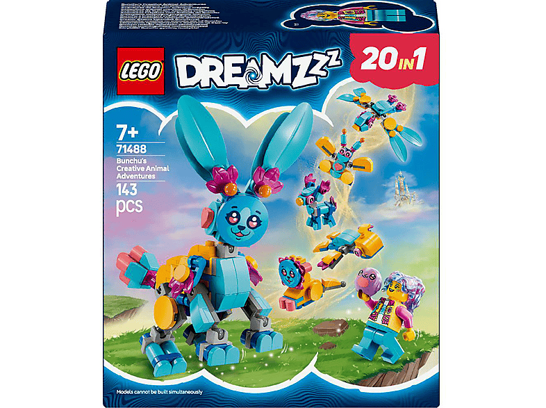 LEGO DREAMZzz 71488 Bunchus kreative Tierabenteuer Bausatz, Mehrfarbig
