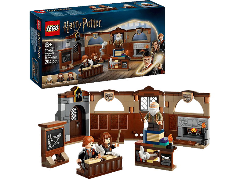 LEGO Harry Potter 76442 Schloss Hogwarts: Zauberkunstunterricht Bausatz, Mehrfarbig Kunststoff