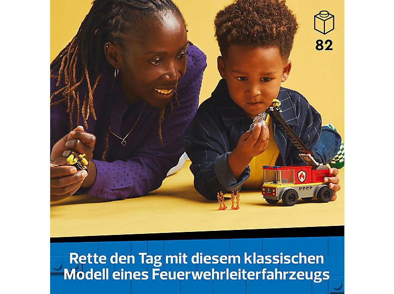 Lego City 60463 Feuerwehrleiterfahrzeug Bausatz — Foto 2 von 5