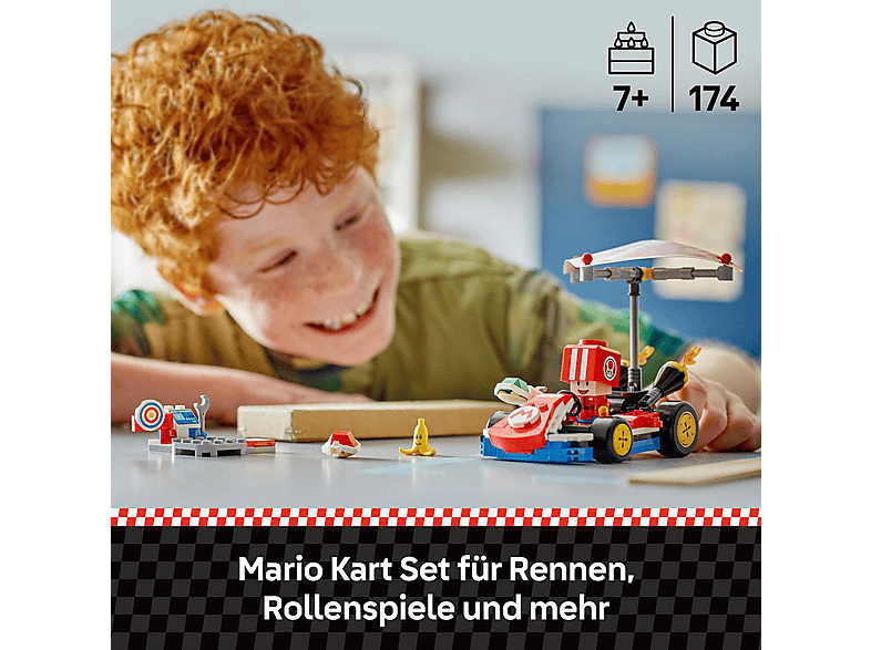Thumbnail - LEGO Super Mario 72032 Kart™ – Standard–Kart Bausatz, Mehrfarbig