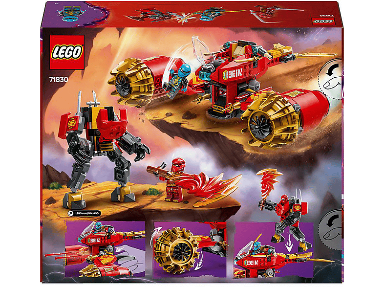 Lego Ninjago 71830 Kais Sturmreiter-Mech Bausatz