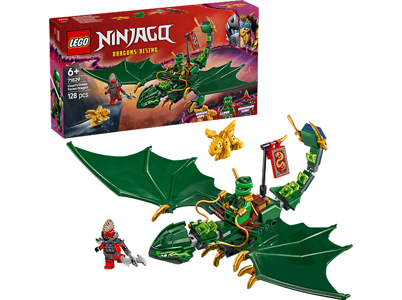 Lego Ninjago 71829 Lloyds grüner Walddrache Bausatz