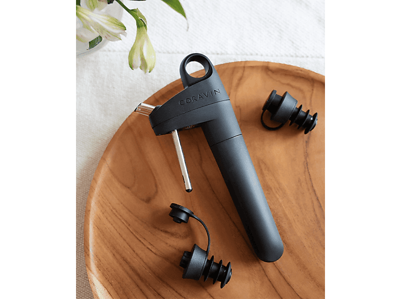 Coravin 112307 Pivot Weinkonservierungssystem, Schwarz; Weinsystem — Foto 2 von 3