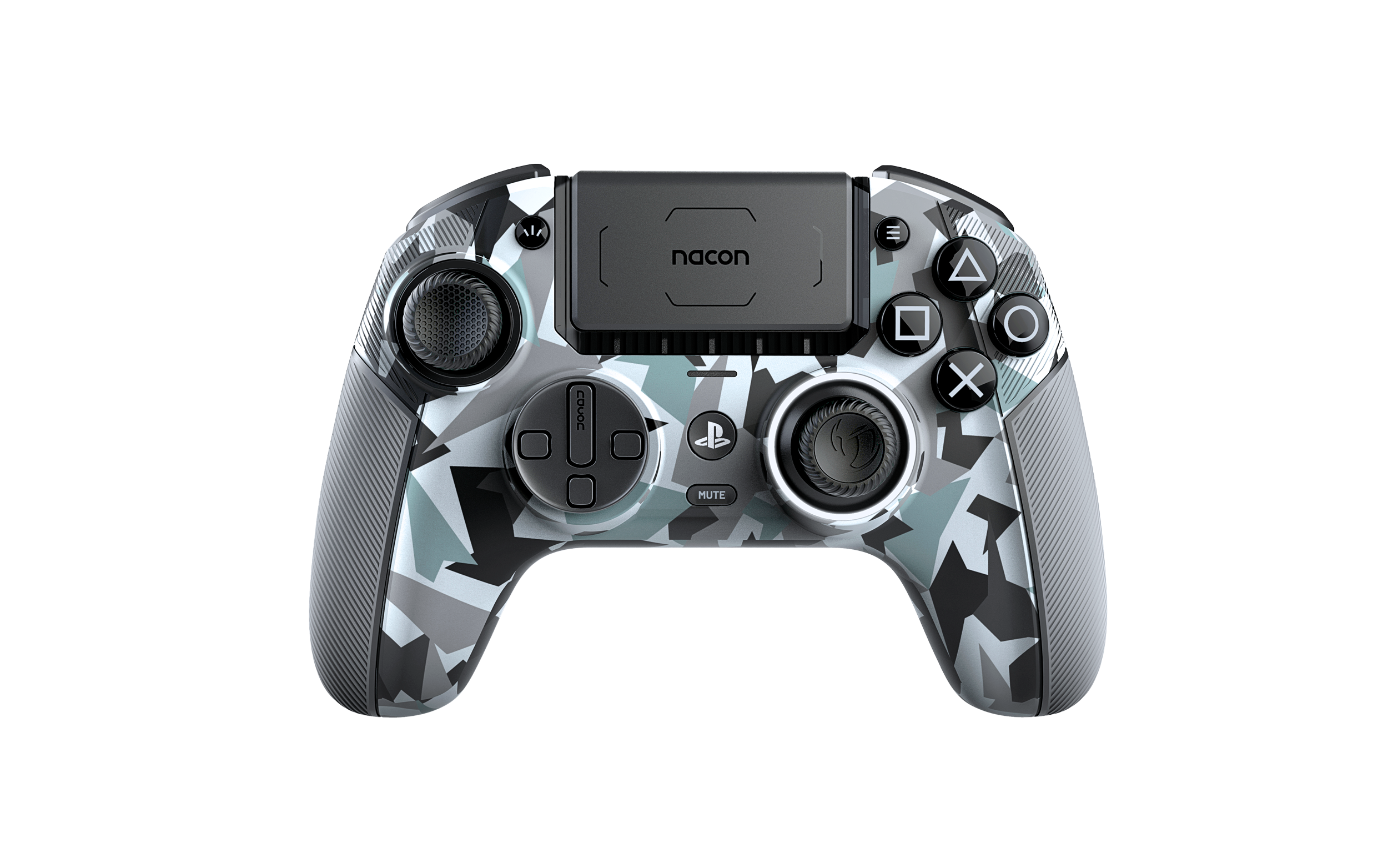 Controller für PS5 mit Tarnmuster.