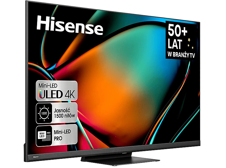 Telewizor Mini-LED HISENSE 55U8KQ 55'' 4K 144Hz VIDAA U7 Quantum