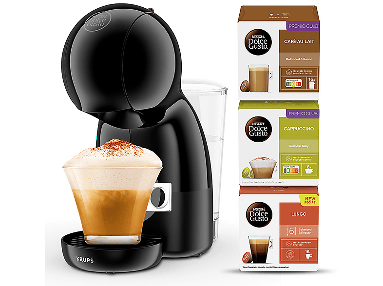 Krups Nescafé Dolce Gusto Piccolo Xs Black (yy5429fd-kp1a3510) Nespresso Zwart