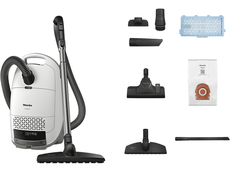Miele Guard M1 Parquet Flex - Stofzuiger Met Zak Briljantwit