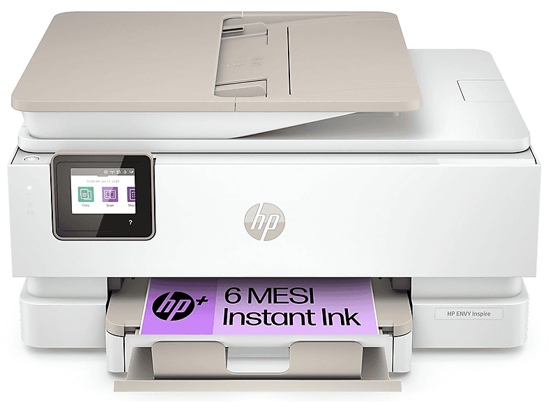 HP Stampante Envy 7924E CON HP+ ed Instant Ink, Inkjet Stampante Inkjet