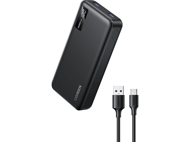 UGREEN 20.000 mAh PD 3.0 Hızlı Şarj Powerbank 1xUSB-C 2xUSB-A 25683