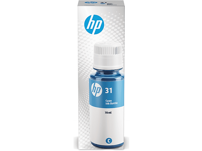 Flacone di inchiostro HP 31 (1Vu26Ae) Ciano