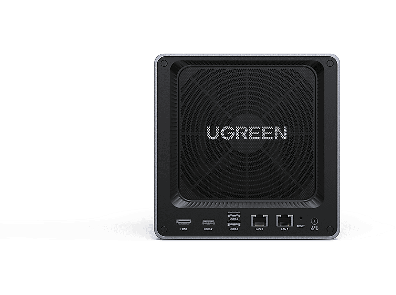 UGREEN DXP4800 NAS (Diskless) 2,5 Zoll Anzahl Festplattenschächte: 4 Grau}