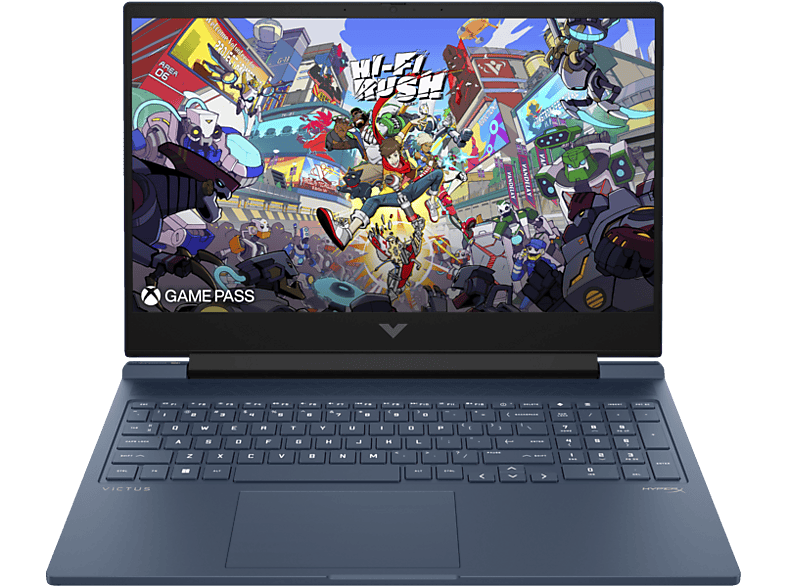 HP VICTUS 16-r1000nh AY7N1EA Kék Gamer laptop (16,1" FHD/Core i5/16GB/1024 GB SSD/RTX4050 6GB/NoOS)