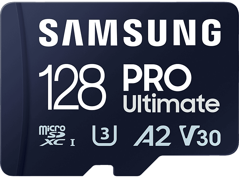 SAMSUNG PRO Ultimate, Micro-SD Speicherkarte, 128 GB, 200 MB/s