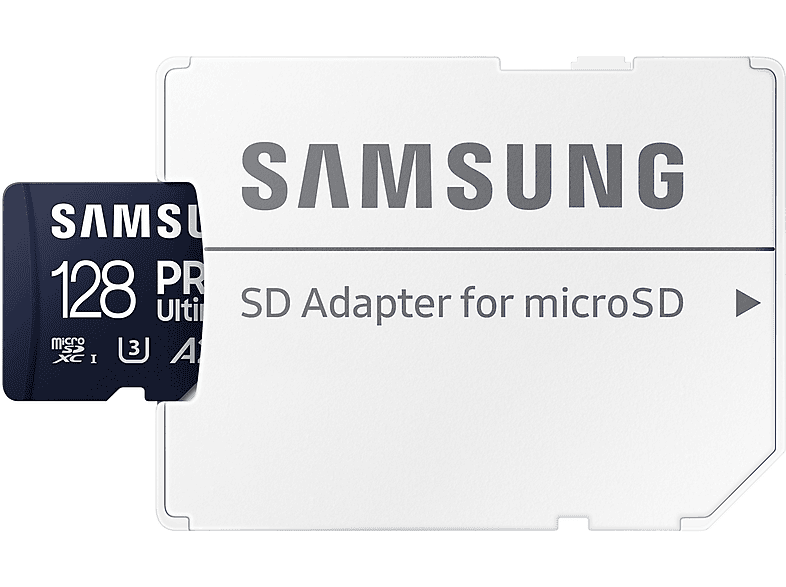 Samsung PRO Ultimate microSDXC™ UHS-I Speicherkarte - 128 GB Blau