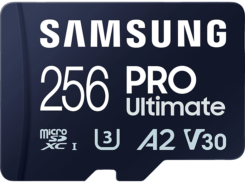 SAMSUNG PRO Ultimate, Micro-SD Speicherkarte, 256 GB, 200 MB/s