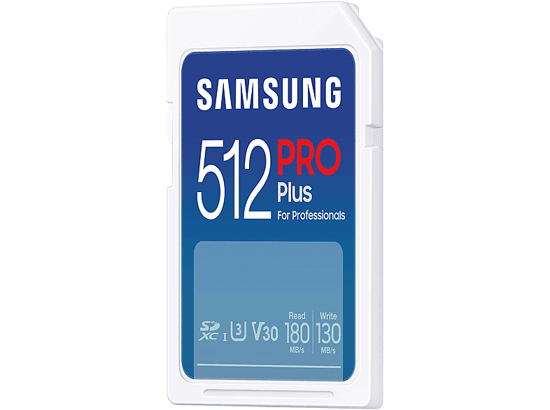 Thumbnail - SAMSUNG MB-SD512SB/WW Pro Plus, SDXC Speicherkarte, 512 GB, 180 MB/s