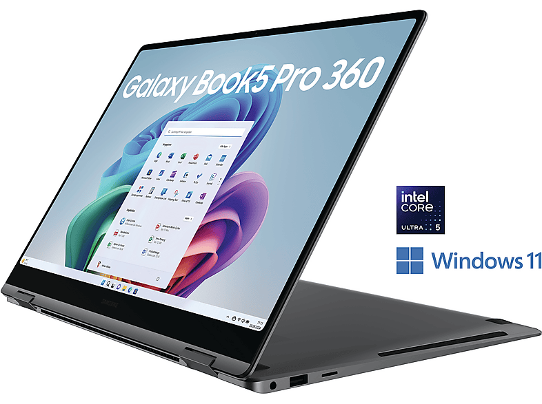 SAMSUNG Galaxy Book5 Pro 360, Copilot+ PC - 16 Zoll Intel® Core™ Ultra 5 226V GB 512 Arc™ GPU Windows 11 Home
