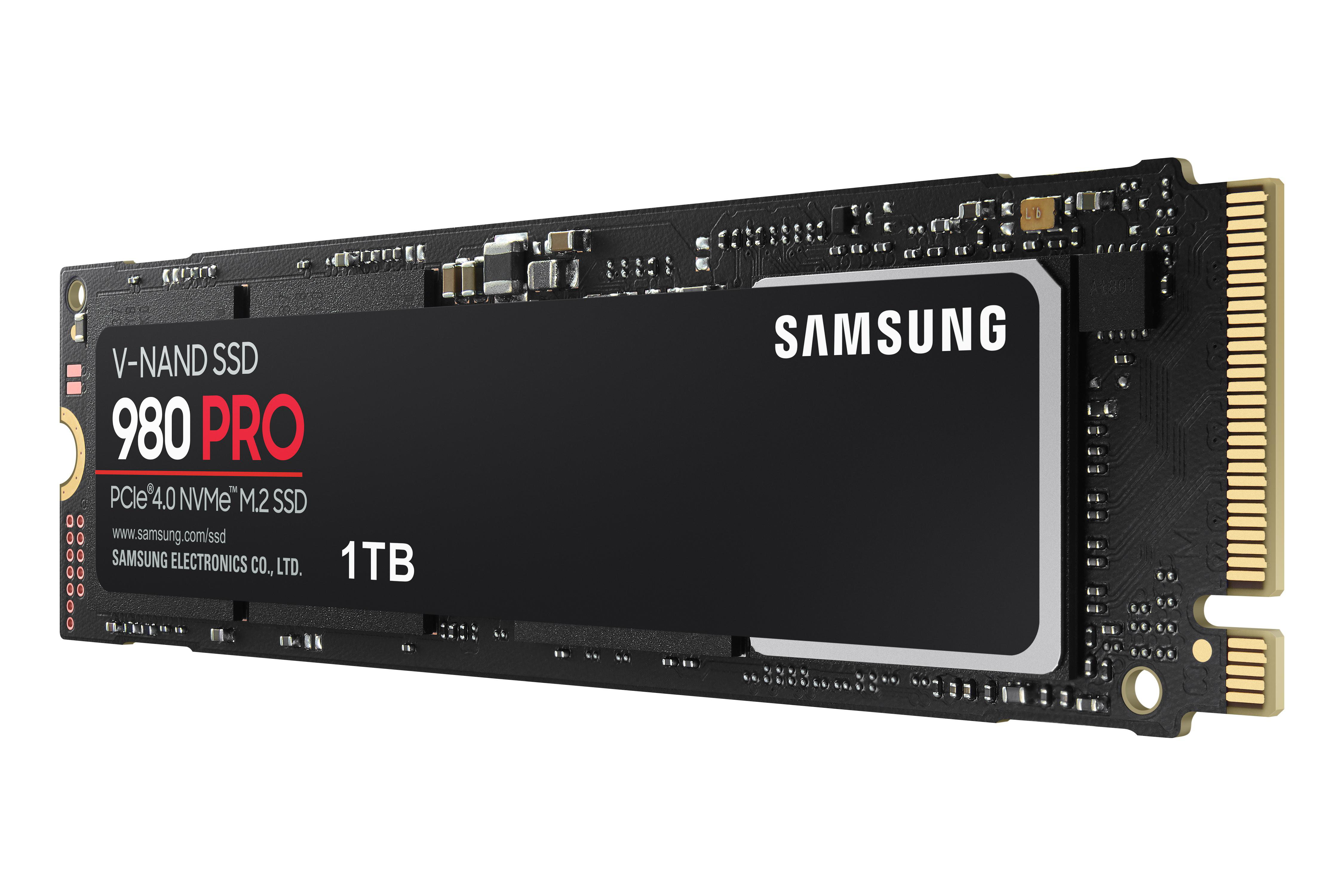 SAMSUNG 980 PRO, Playstation 5 kompatibel, Festplatte Retail, 1 TB SSD M.2 via NVMe, intern