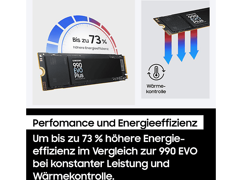 Thumbnail - SAMSUNG SSD 990 EVO Plus Festplatte, 4 TB M.2, intern
