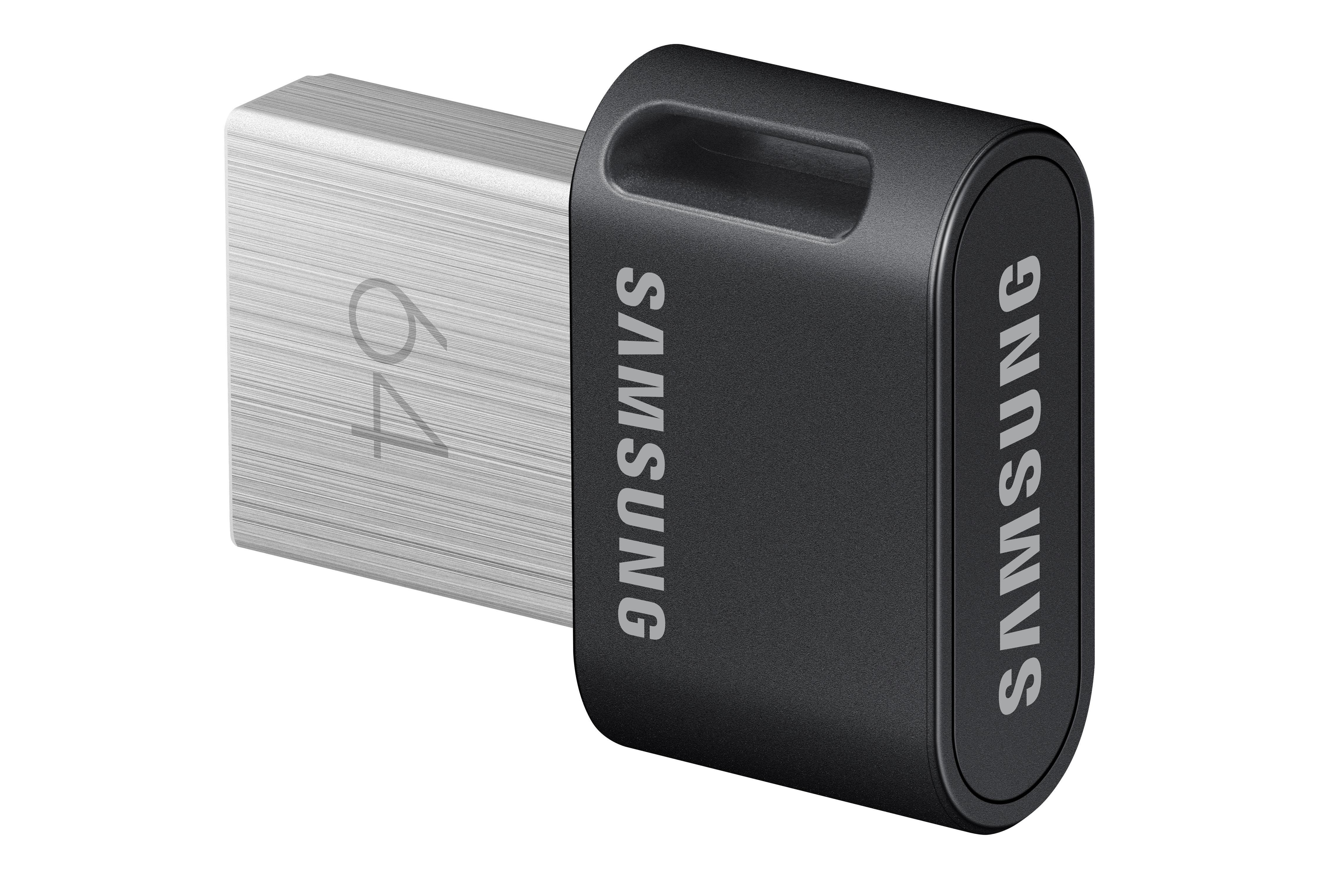 SAMSUNG Fit Plus USB-Stick, 64 GB, 300 MB/s, Schwarz