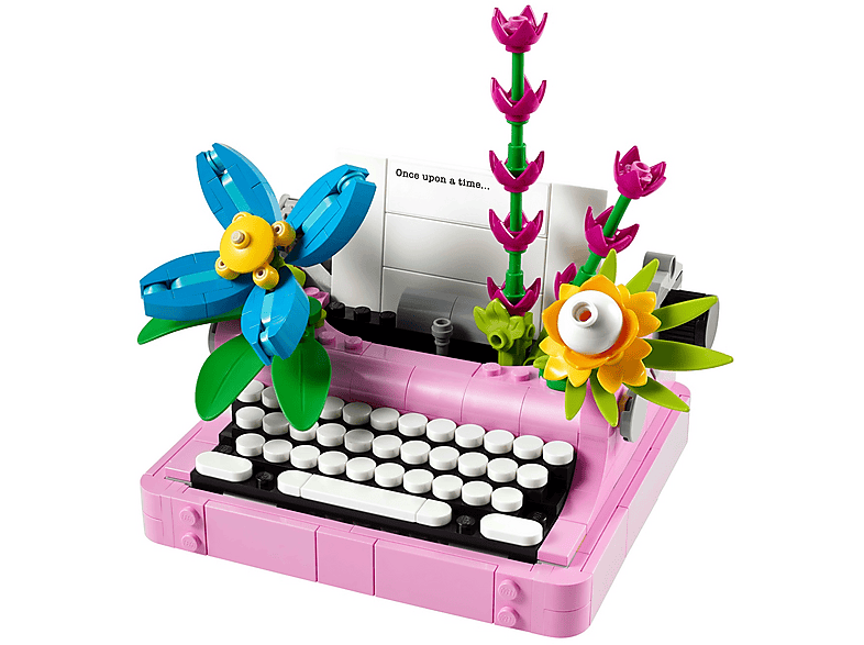 Costruzioni Lego Macchina Scrivere Fiori