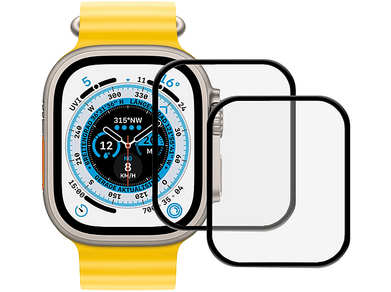 Vetro temperato watch Phoenix Apple Watch Ultra,49mm,2p