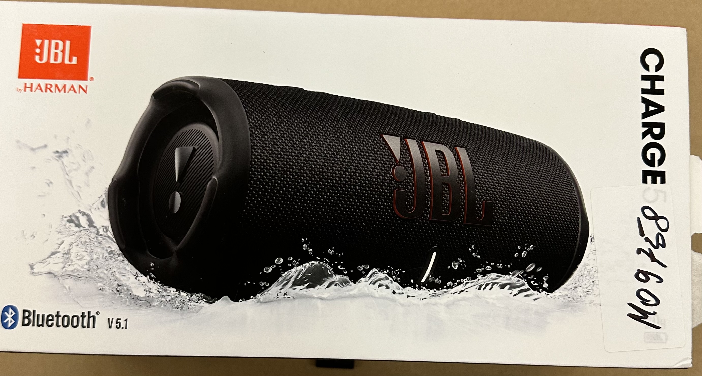 OUTLET - Głośnik Bluetooth JBL Charge 5 Czarny