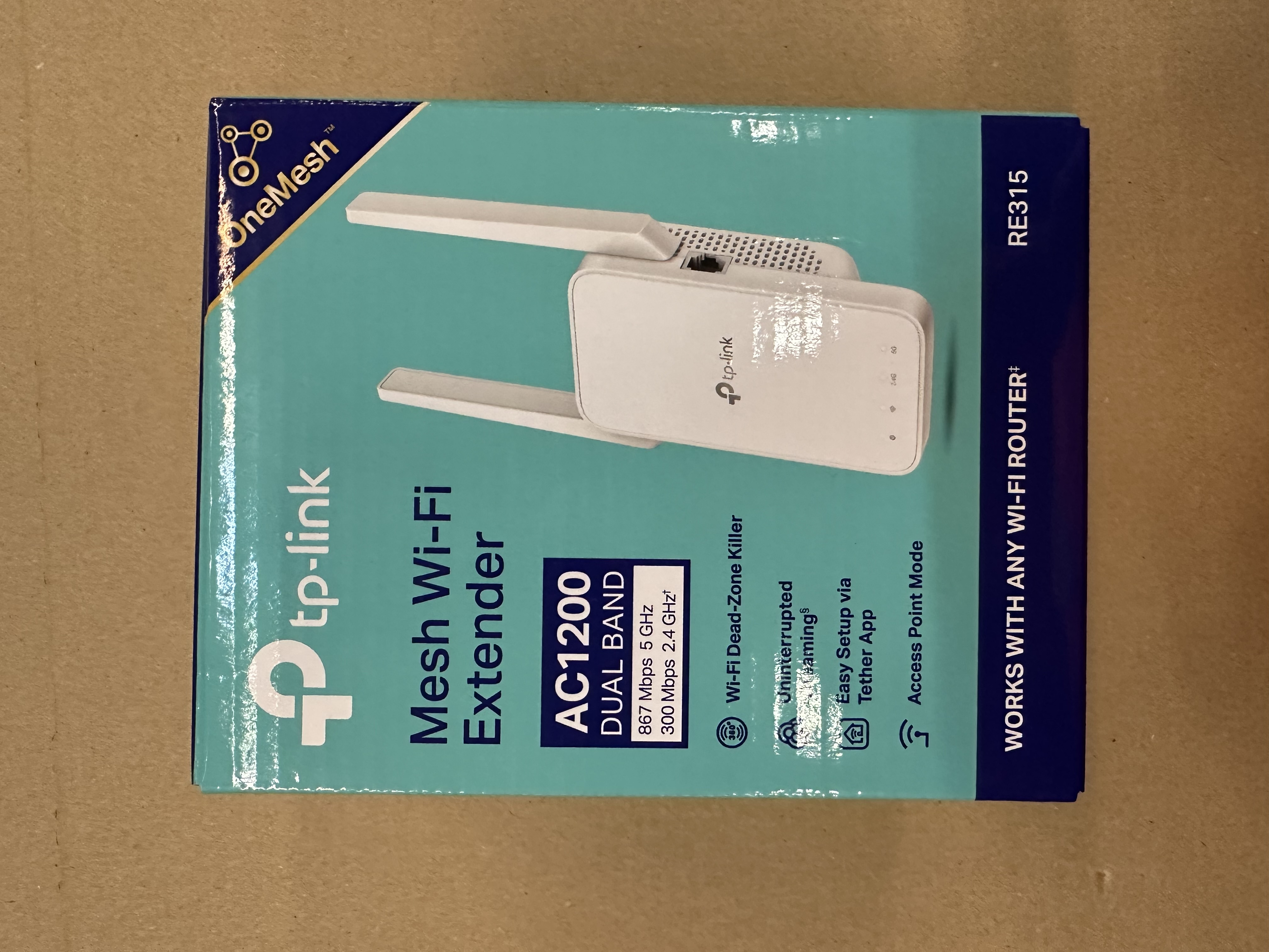 OUTLET - Wzmacniacz sieci bezprzewodowej TP-LINK RE315