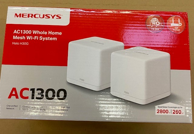 OUTLET - Domowy system Wi-Fi Mesh MERCUSYS Halo H30G Wi-Fi 5 AC1300 (2-pack)
