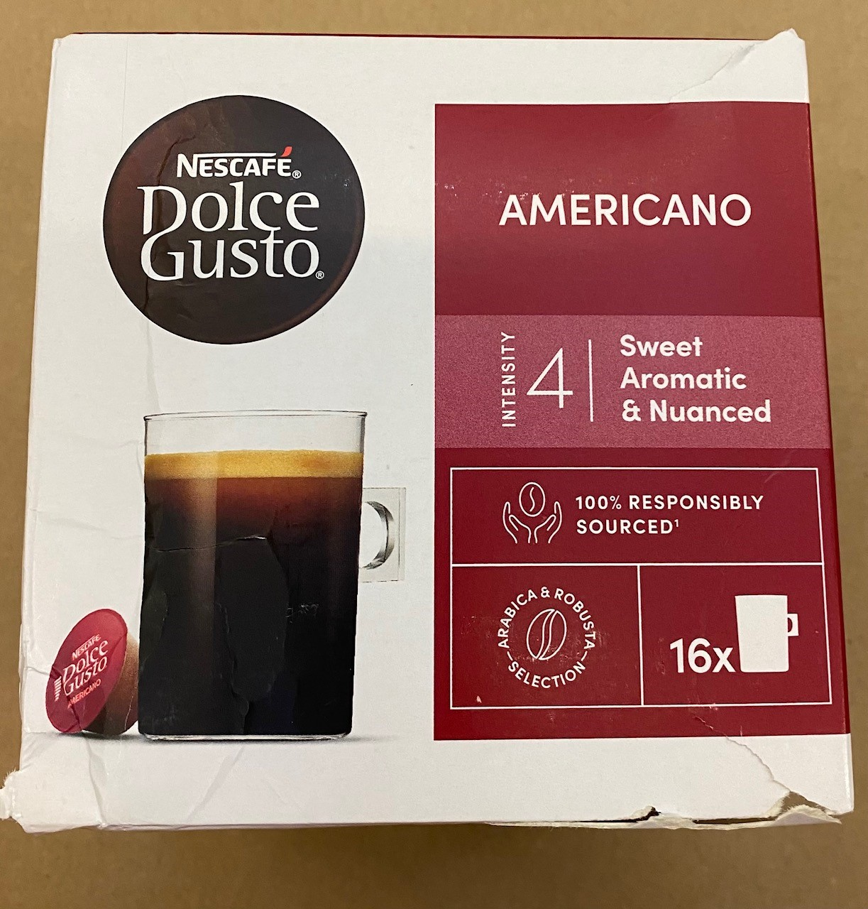 OUTLET - Kapsułki NESCAFE DOLCE GUSTO Americano 16 szt.