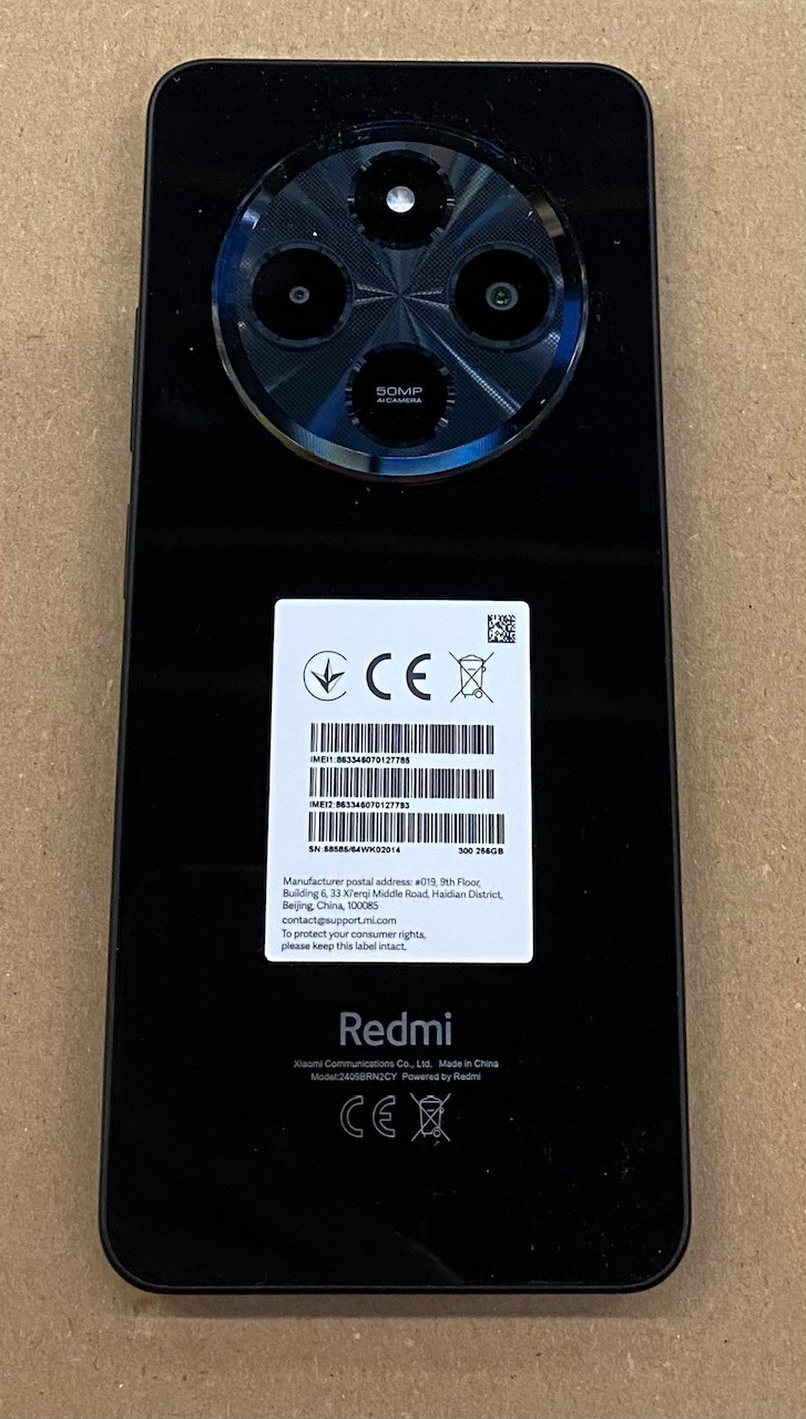 OUTLET - Smartfon XIAOMI Redmi 14C 8/256GB Czarny (Midnight Black)