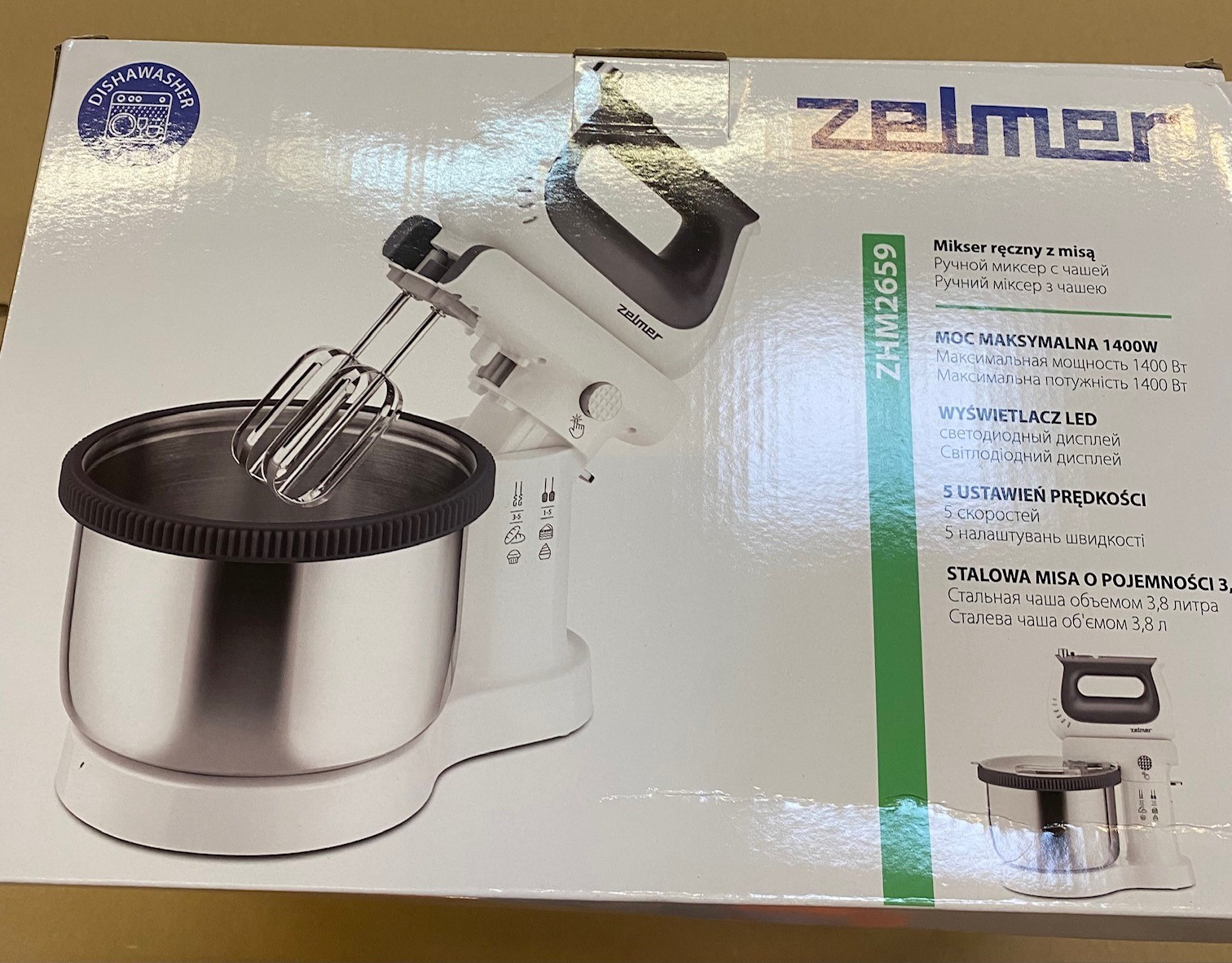 OUTLET - Mikser z misą ZELMER ZHM2659 Super Silent