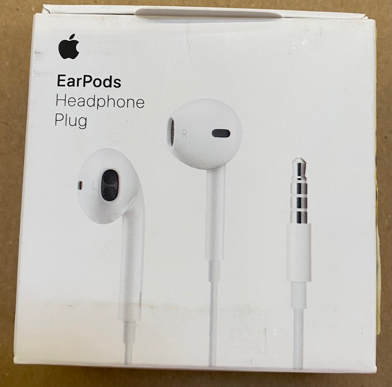 OUTLET - Słuchawki przewodowe APPLE EarPods mini jack 3,5 mm MNHF2ZM/A Biały