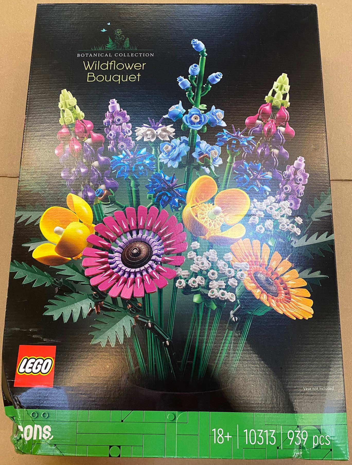 OUTLET - Klocki LEGO Icons Bukiet z polnych kwiatów (10313)