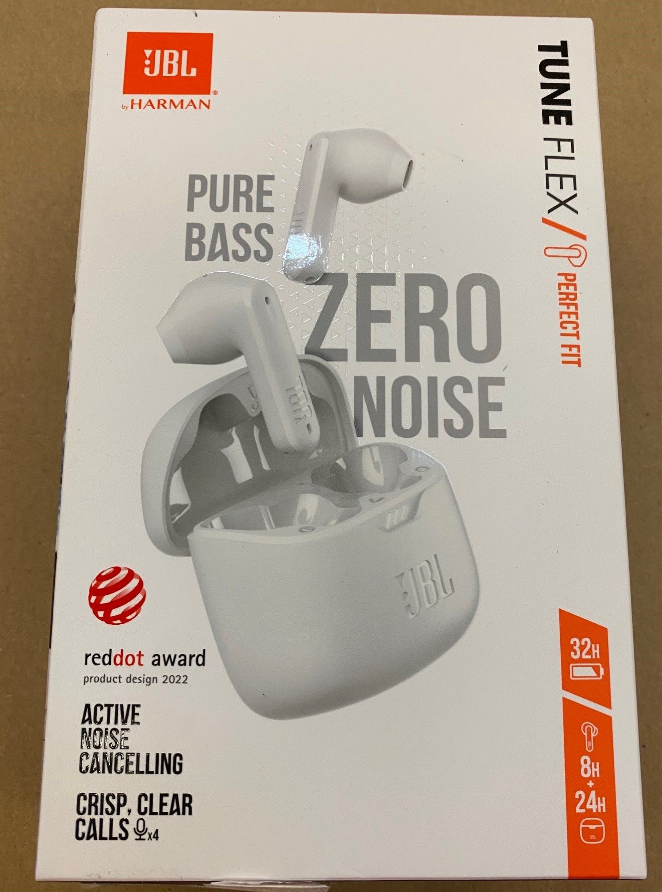 OUTLET - Słuchawki bezprzewodowe JBL Tune Flex Biały