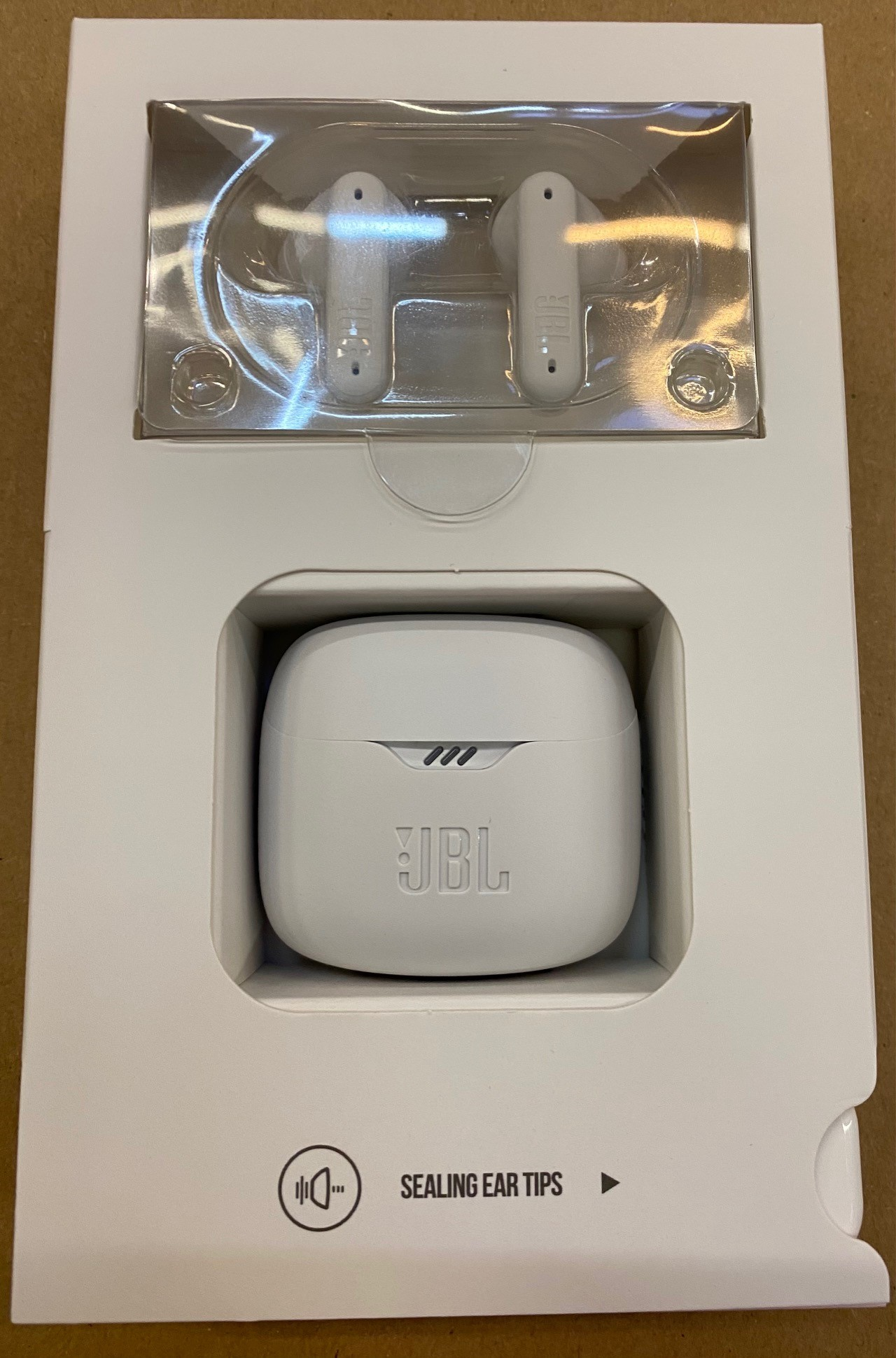 OUTLET - Słuchawki bezprzewodowe JBL Tune Flex Biały