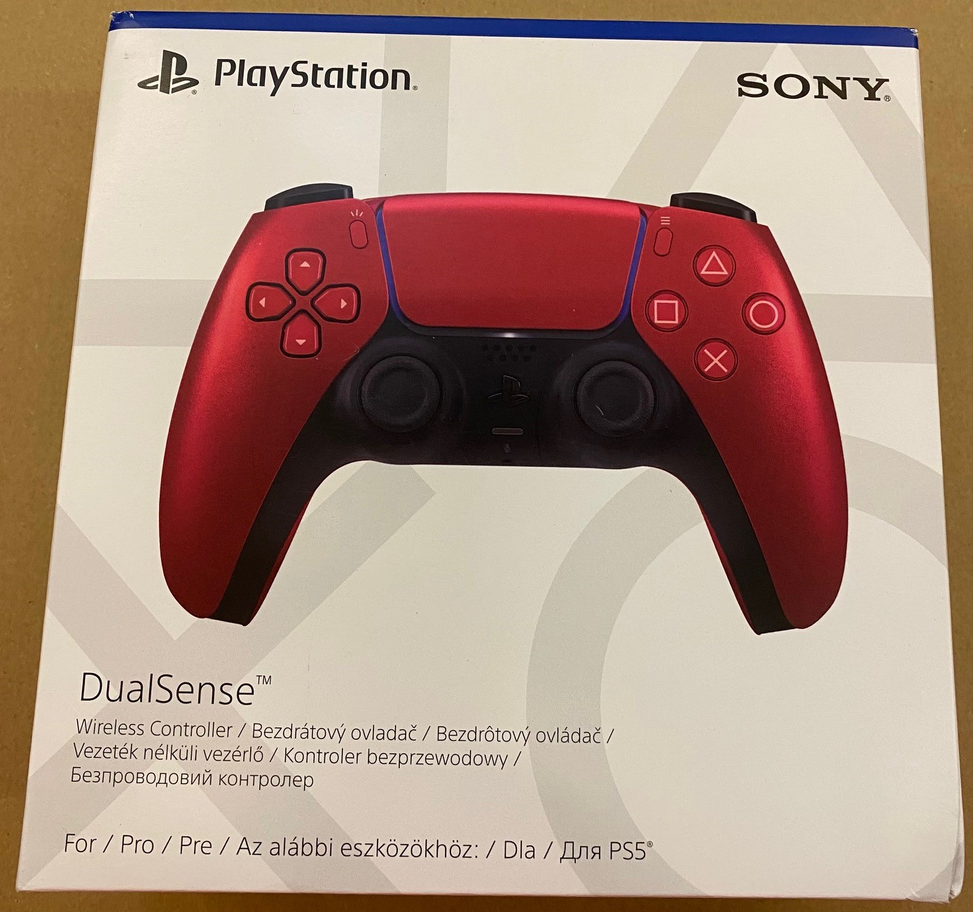 OUTLET - Kontroler bezprzewodowy SONY DualSense Wulkaniczna czerwień