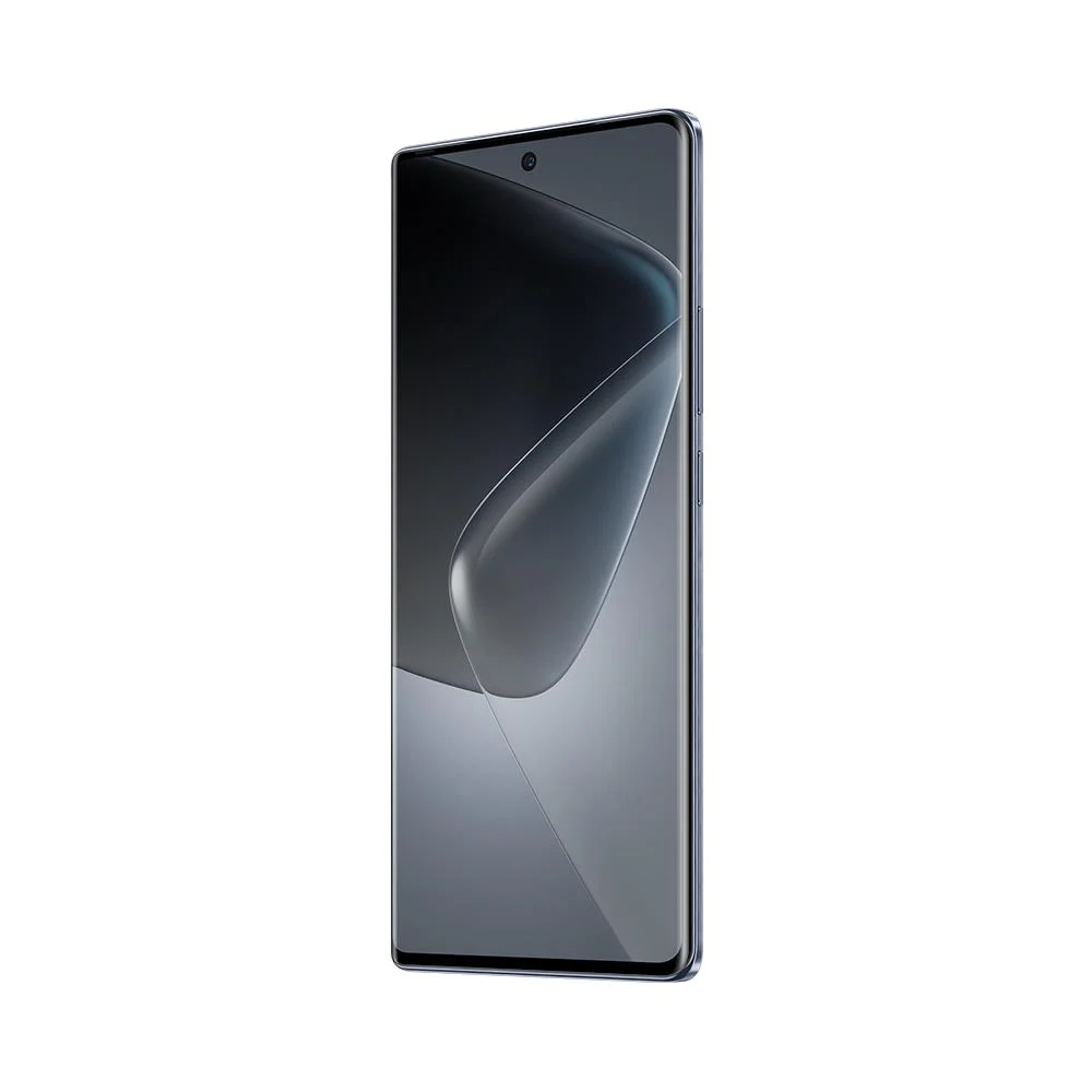 Görüntü, kavisli bir ekrana sahip bir akıllı telefonu gösteriyor.