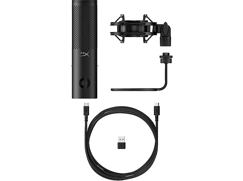HP HyperX QuadCast 2 S PC Mikrofon, USB, RB, Schwarz — Foto 3 von 5