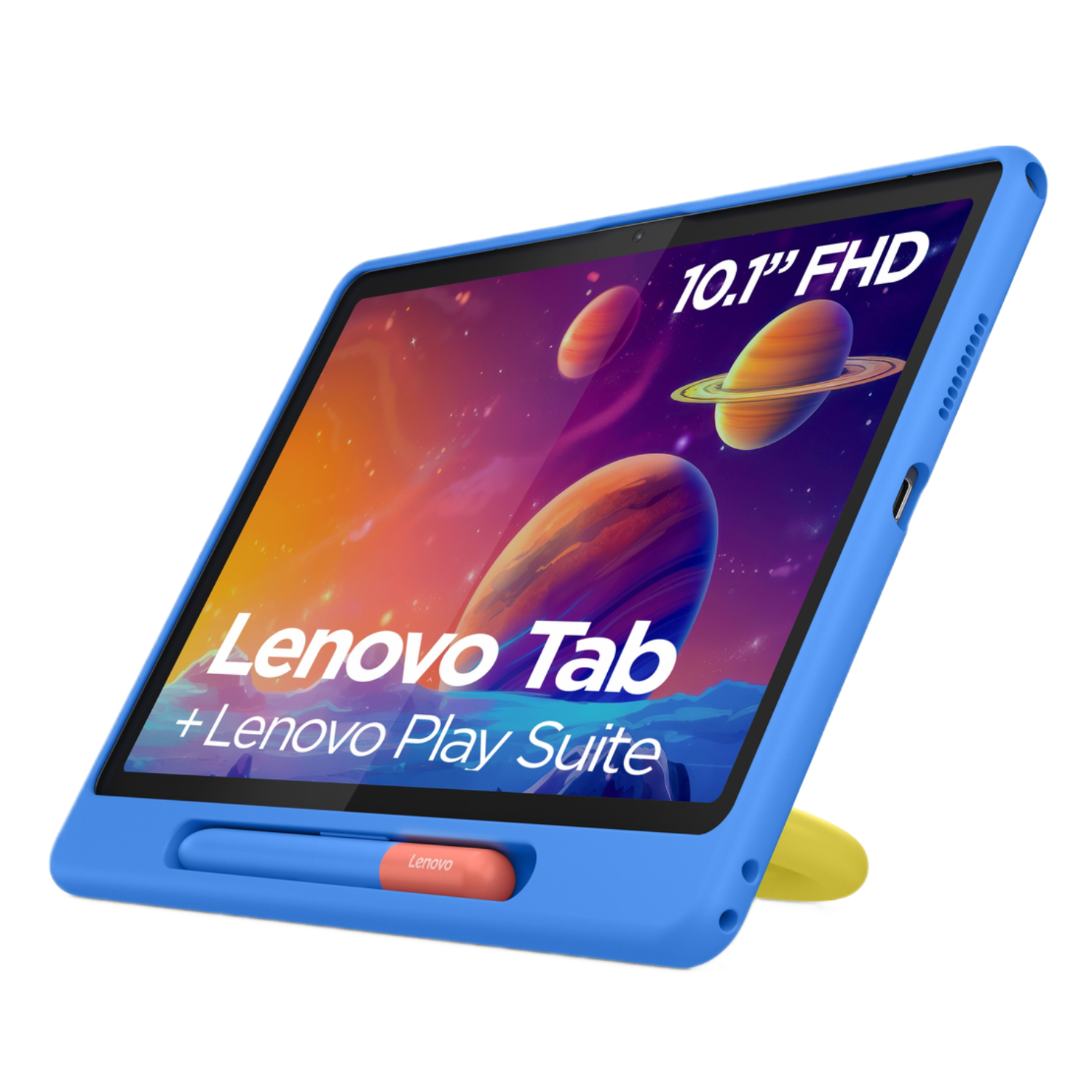 Lenovo Tab + Kids Bumper & Pen - 10.1 Inch 64 Gb Grijs Wifi