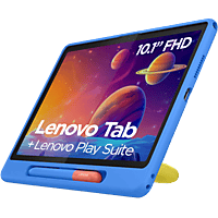 MediaMarkt LENOVO Tab + Kids bumper & Pen - 10.1 inch - 64 GB - Grijs - Wifi + aanbieding