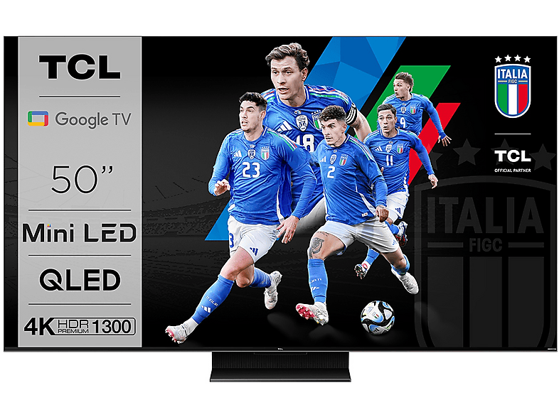 TCL 50C805 TV Mini Led, 50"