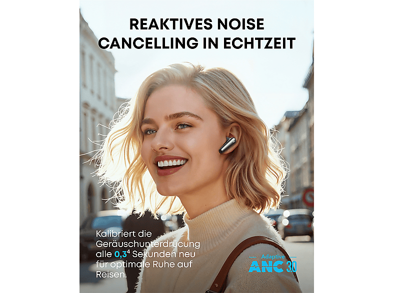 Thumbnail - SOUNDCORE BY ANKER Liberty 4 Pro, In-ear Kopfhörer Bluetooth Schwarz