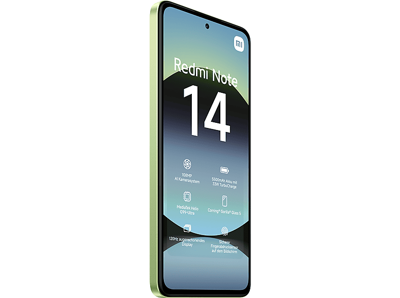 XIAOMI Redmi Note 14 128 GB Lime Green Dual SIM