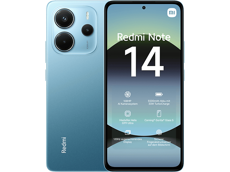 XIAOMI Redmi Note 14 128 GB Ocean Blue Dual SIM