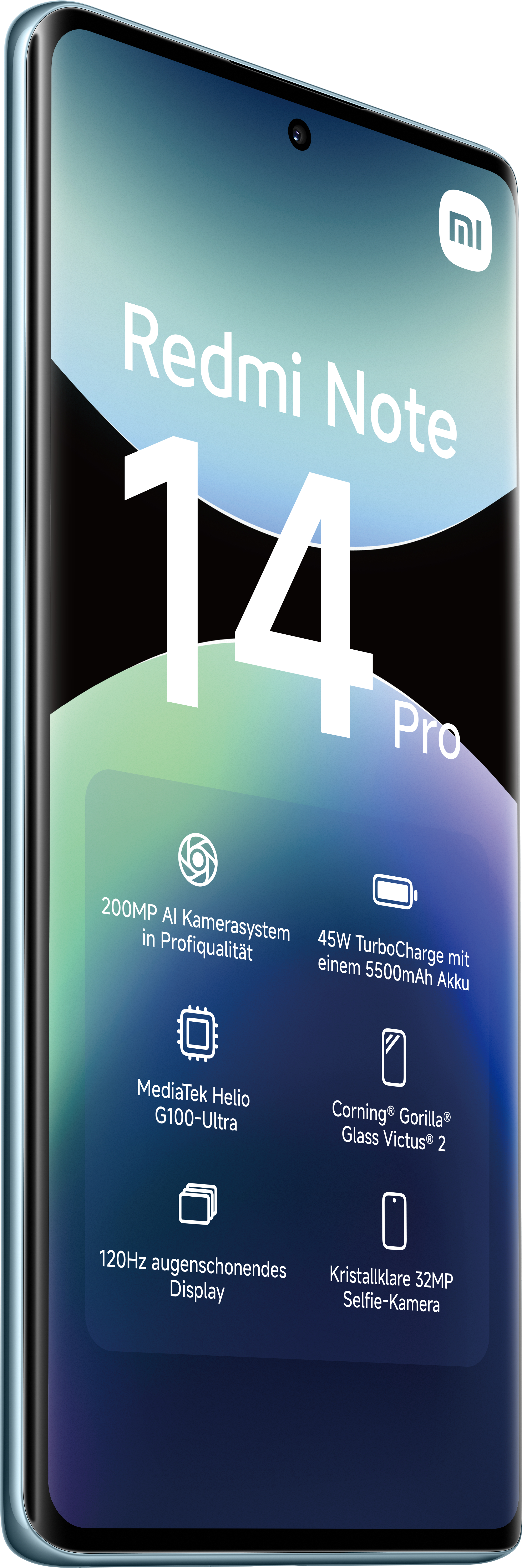Ein schwarzes Radio mit Antenne und kleinem Bildschirm.