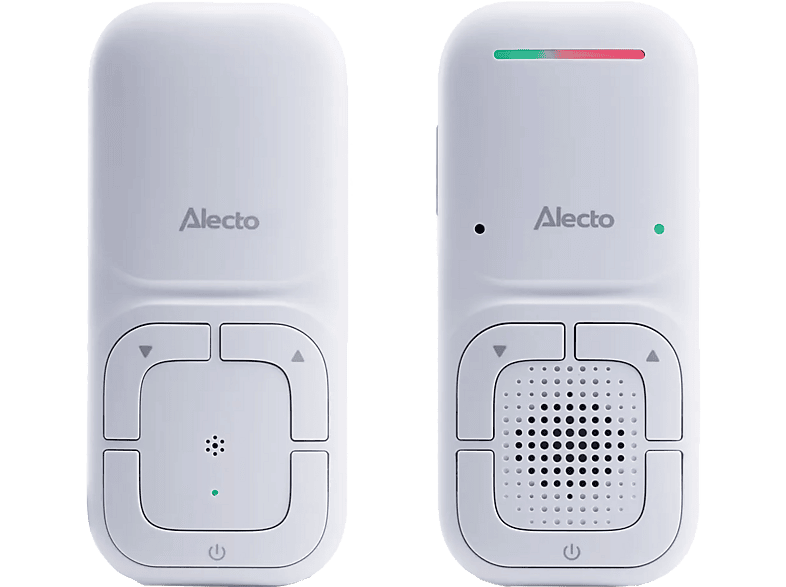 Alecto DBX130 Digital Audio Baby Monitor, Parent Unit with Rechargeable Battery, Long Range, Digital Transmission, Crystal-Clear Sound, Plug & Play, So