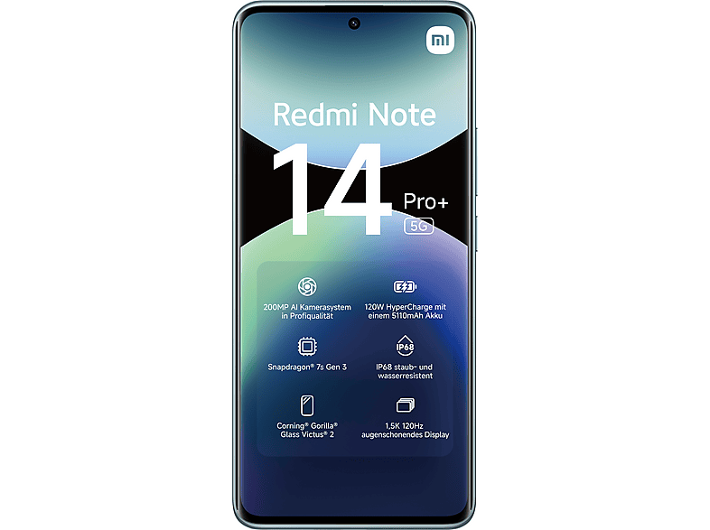 XIAOMI Redmi Note 14 Pro+ 5G 256 GB Frost Blue Dual SIM