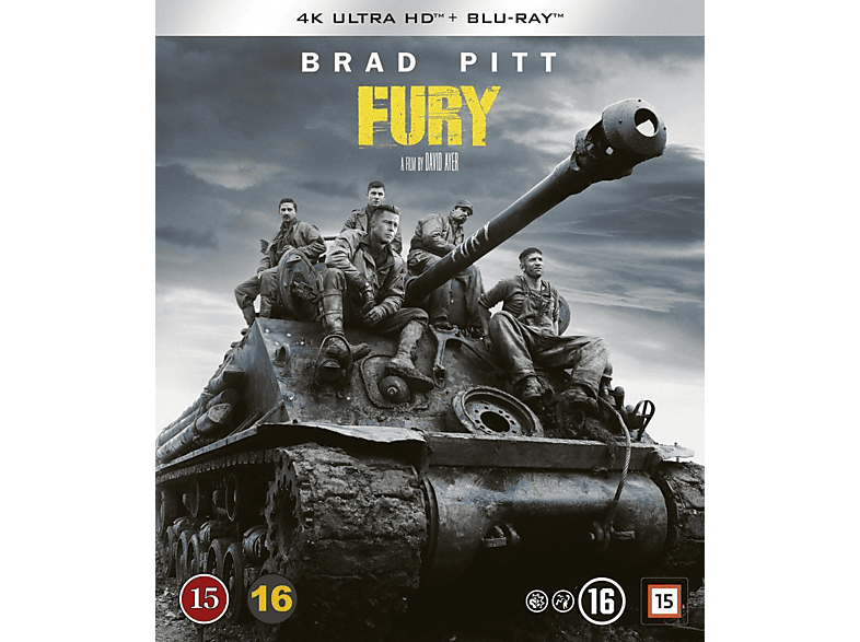 Sony Pictures Fury - 4k Ultra Hd Blu-ray +