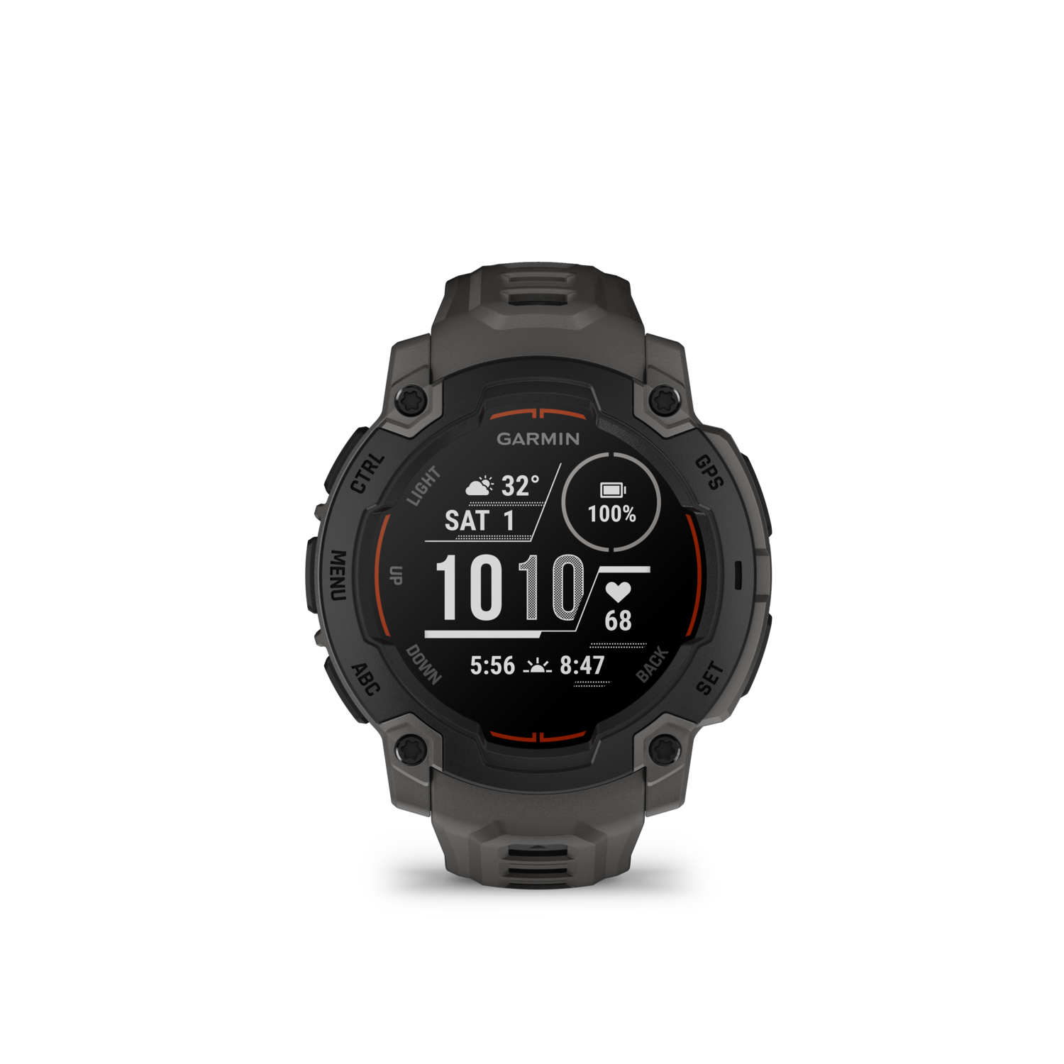 Garmin Instinct E 45 Mm Smartwatch Zwart